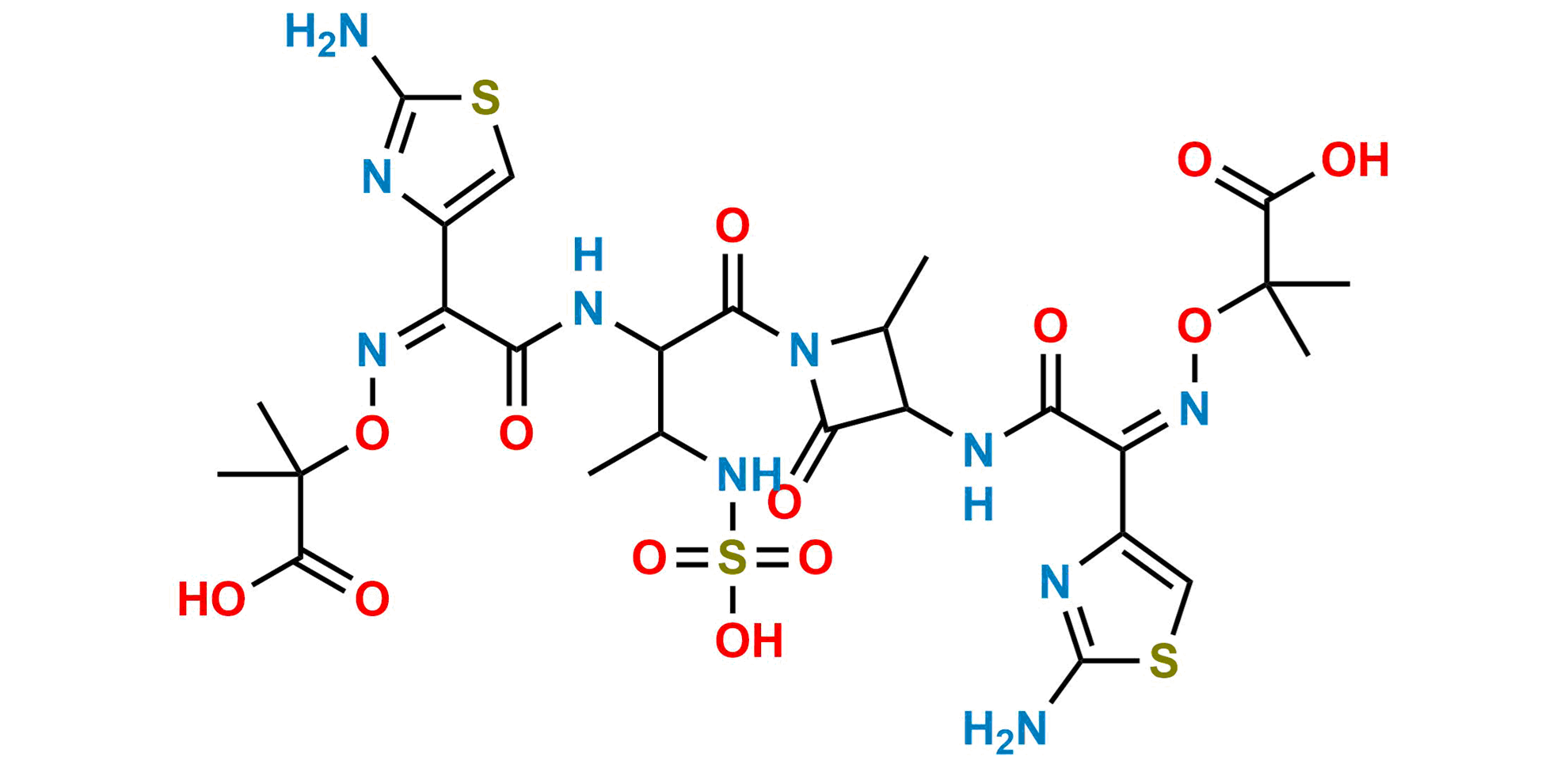 Aztreonam Desulfated Dimer